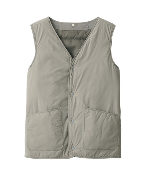 MUJI Labo（ムジラボ）の「〔MUJI Labo〕紳士　ライナー付きモッズコート（モッズコート・メンズ・グレー系/ブラック・XL/L/M/S）」の12枚目の写真