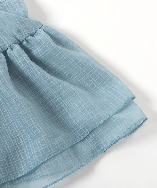 BREEZE（ブリーズ）の「【ジュニア対応】チュールビスチェ（キャミソール・キッズ・ブルー/アイボリー・90/100/120/140）」の10枚目の写真