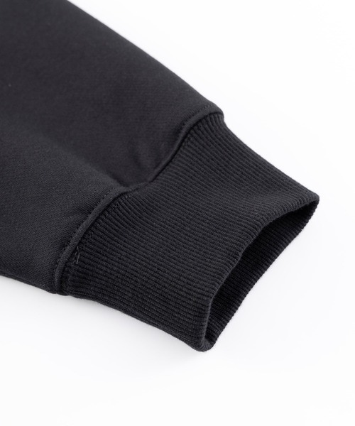 SUPPLIER（サプライヤー）の「フーディ｜Outline Cross Zip Hoodie｜SUPPLIER（パーカー・メンズ・ブラック・SMALL/MEDIUM/LARGE/X-LARGE/XX-LARGE）」の7枚目の写真