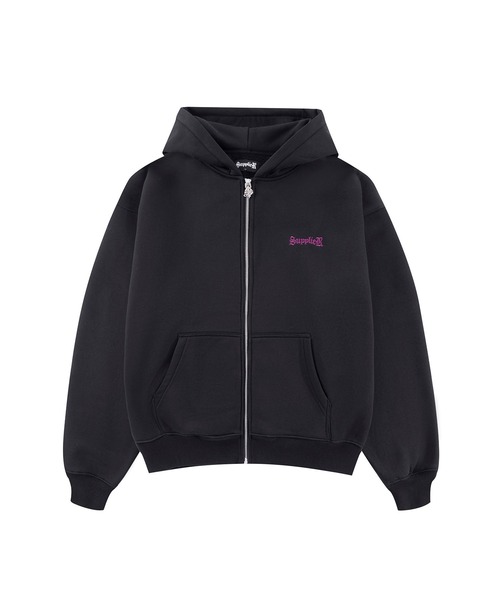 フーディ｜Outline Cross Zip Hoodie｜SUPPLIER（パーカー）｜SUPPLIER