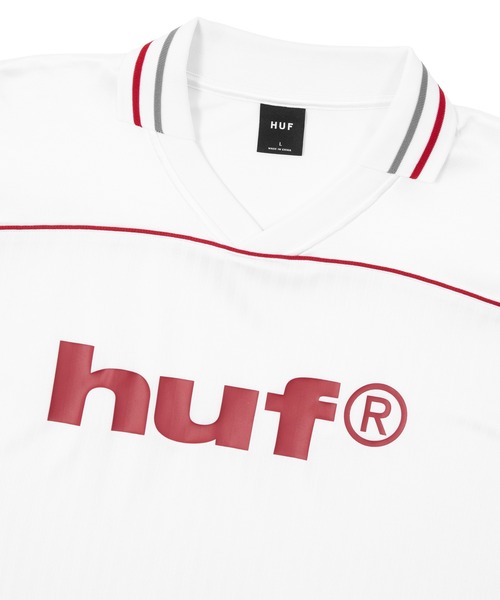 89LOGO JERSEY / HUF ハフ プリントロゴ ゲームシャツ 半袖（T