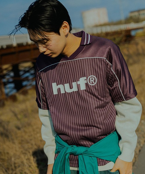 HUF】89LOGO JERSEY ゲームジャージ【ハフ】 | INCEPTION