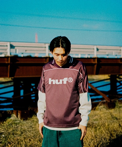 HUF】89LOGO JERSEY ゲームジャージ【ハフ】 | INCEPTION