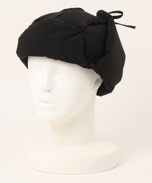 ROSE BUD（ローズバッド）の「(CONTROL FREAK)ダウン風フライトキャップ（キャップ・レディース・グレー・ONE SIZE）」の4枚目の写真