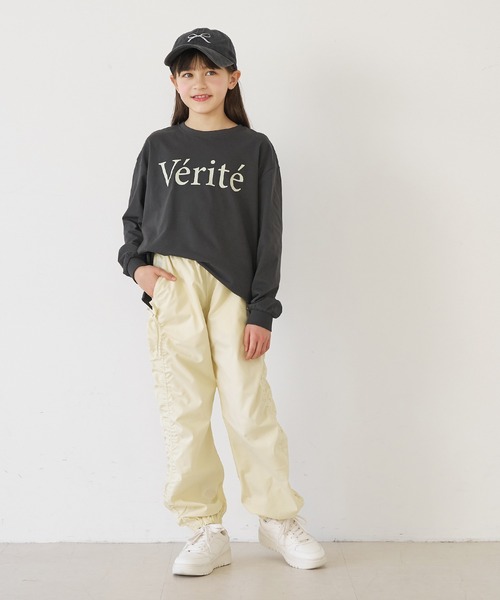 coca(coca)(コカ)の「キッズ サイドドロストリボンパンツ(その他パンツ・キッズ・ブラック/ラベンダー・120/150/130/140)」の20枚目の写真