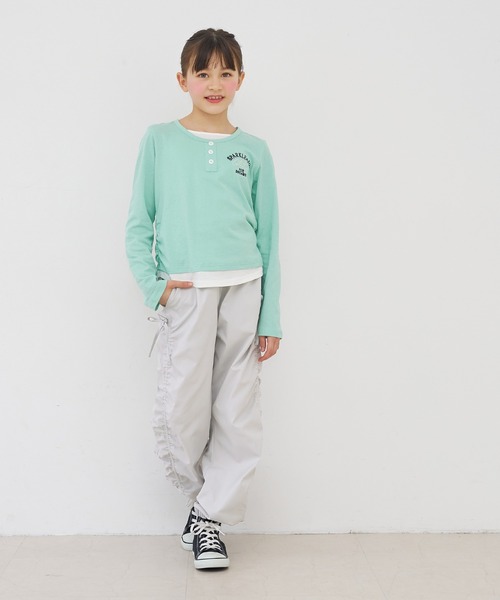 coca(coca)(コカ)の「キッズ サイドドロストリボンパンツ(その他パンツ・キッズ・ブラック/ラベンダー・120/150/130/140)」の15枚目の写真