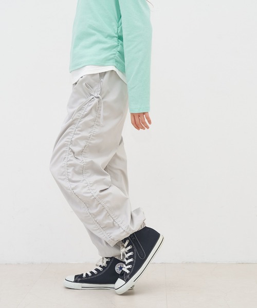 coca(coca)(コカ)の「キッズ サイドドロストリボンパンツ(その他パンツ・キッズ・ブラック/ラベンダー・120/150/130/140)」の13枚目の写真