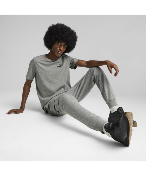 PUMA（プーマ）の「PUMA プーマ メンズ ESS スモール NO. 1 ロゴ 半袖 Tシャツ（Tシャツ/カットソー・メンズ・ホワイト/ブラック/ネイビー/ヘザーグレー・SMALL/MEDIUM/LARGE/X-LARGE/XX-LARGE）」の19枚目の写真