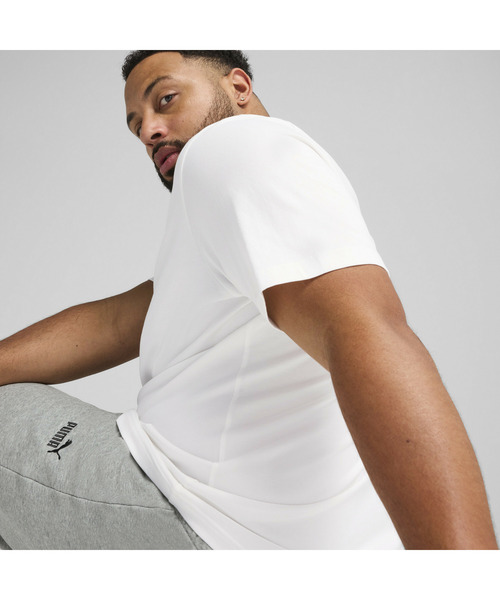 PUMA（プーマ）の「PUMA プーマ メンズ ESS スモール NO. 1 ロゴ 半袖 Tシャツ（Tシャツ/カットソー・メンズ・ホワイト/ブラック/ネイビー/ヘザーグレー・SMALL/MEDIUM/LARGE/X-LARGE/XX-LARGE）」の12枚目の写真