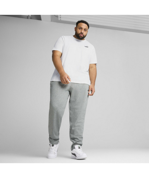 PUMA（プーマ）の「PUMA プーマ メンズ ESS スモール NO. 1 ロゴ 半袖 Tシャツ（Tシャツ/カットソー・メンズ・ホワイト/ブラック/ネイビー/ヘザーグレー・SMALL/MEDIUM/LARGE/X-LARGE/XX-LARGE）」の11枚目の写真