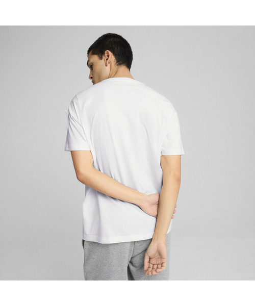 PUMA（プーマ）の「PUMA プーマ メンズ ESS スモール NO. 1 ロゴ 半袖 Tシャツ（Tシャツ/カットソー・メンズ・ホワイト/ブラック/ネイビー/ヘザーグレー・SMALL/MEDIUM/LARGE/X-LARGE/XX-LARGE）」の10枚目の写真