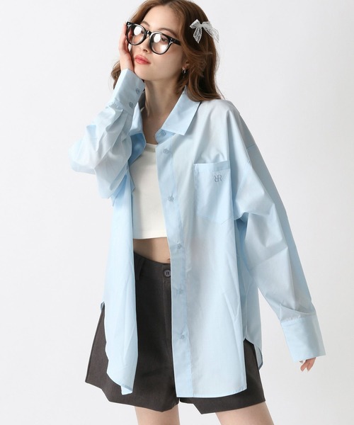 FOREVER21 ブラウス シャツ 「2024FW」フロントシャーリング
