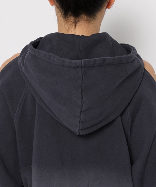 HARE（ハレ）の「【EDGY MODE】グラデーションカタアキジップパーカー