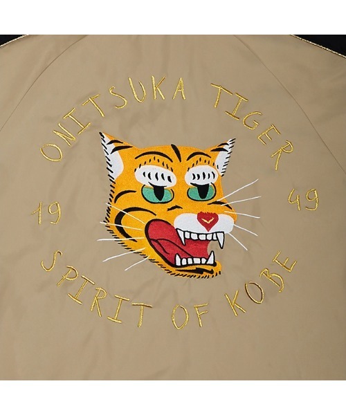Onitsuka Tiger（オニツカタイガー）の「BOMBER JACKET / ボンバージャケット（その他アウター・レディース・オフホワイト/ベージュ/ブラック・M/XS/S/L/XL）」の12枚目の写真