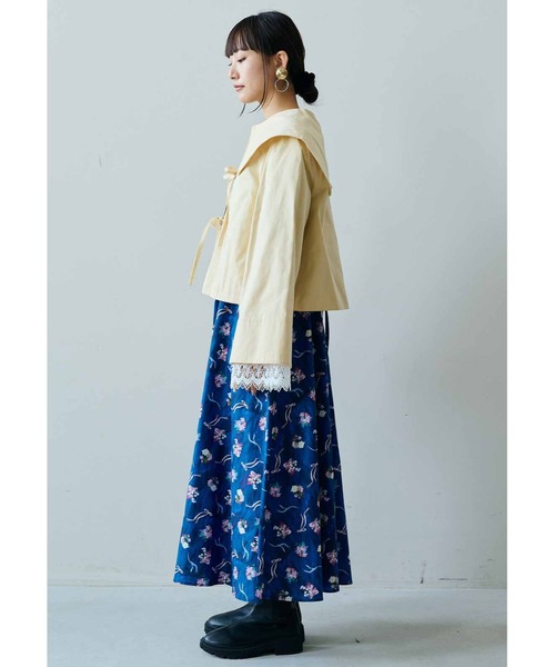 MEDE19F(メデジュウキュウ)の「MEDE19F Boutique888さんコラボ ビッグカラージャケット(その他アウター・レディース・ライトイエロー・M/L/LL)」の3枚目の写真