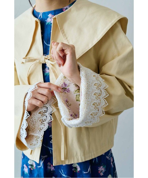 MEDE19F(メデジュウキュウ)の「MEDE19F Boutique888さんコラボ ビッグカラージャケット(その他アウター・レディース・ライトイエロー・M/L/LL)」の12枚目の写真