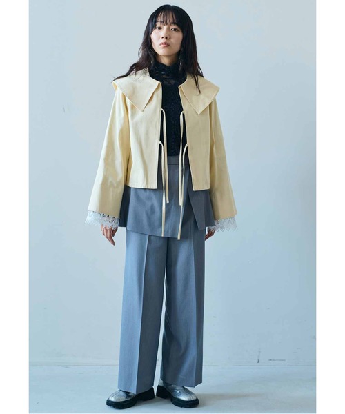 MEDE19F(メデジュウキュウ)の「MEDE19F Boutique888さんコラボ ビッグカラージャケット(その他アウター・レディース・ライトイエロー・M/L/LL)」の15枚目の写真