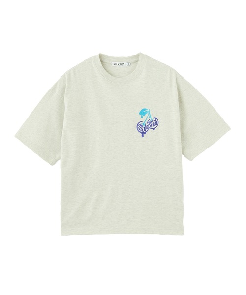 MILKFED.(ミルクフェド)の「GLITTER MELTY CHERRIES S/S TEE(Tシャツ/カットソー・レディース・ブラウン/チャコール/オートミール・L/M)」の22枚目の写真