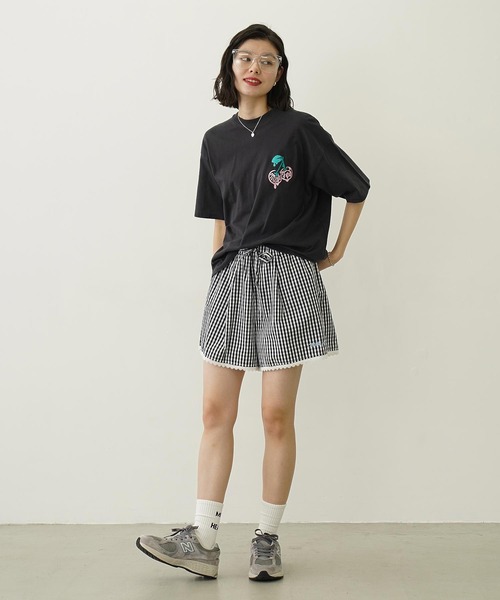 MILKFED.(ミルクフェド)の「GLITTER MELTY CHERRIES S/S TEE(Tシャツ/カットソー・レディース・ブラウン/チャコール/オートミール・L/M)」の18枚目の写真
