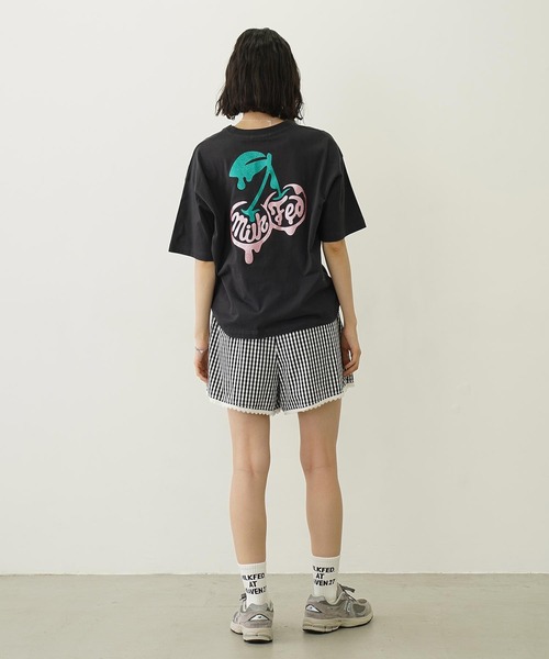 MILKFED.(ミルクフェド)の「GLITTER MELTY CHERRIES S/S TEE(Tシャツ/カットソー・レディース・ブラウン/チャコール/オートミール・L/M)」の21枚目の写真