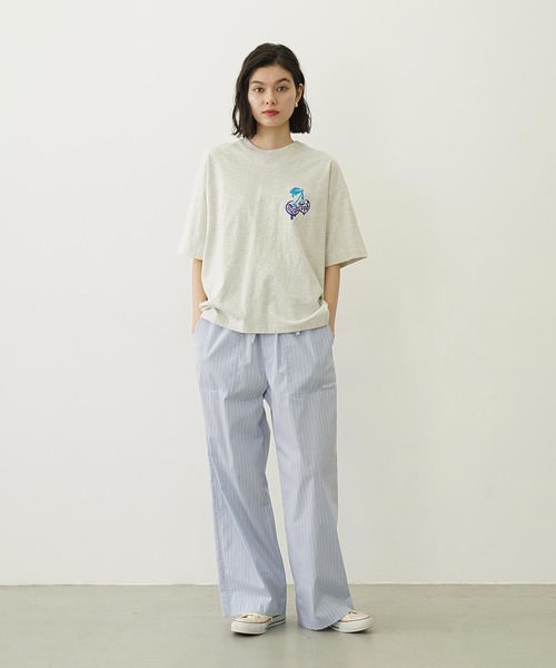 MILKFED.(ミルクフェド)の「GLITTER MELTY CHERRIES S/S TEE(Tシャツ/カットソー・レディース・ブラウン/チャコール/オートミール・L/M)」の6枚目の写真