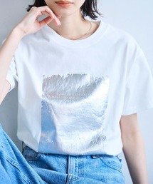 箔プリントTシャツ