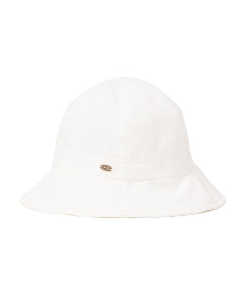 SHIPS（シップス）の「SHIPS KIDS:〈UVカット〉ベビー レース ハット（キャップ・キッズ・ライトホワイト・SMALL/MEDIUM/X-SMALL）」の2枚目の写真