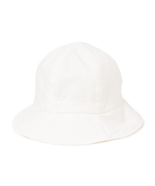 SHIPS（シップス）の「SHIPS KIDS:〈UVカット〉ベビー レース ハット（キャップ・キッズ・ライトホワイト・SMALL/MEDIUM/X-SMALL）」の3枚目の写真