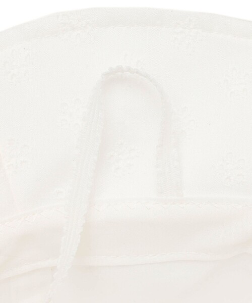 SHIPS（シップス）の「SHIPS KIDS:〈UVカット〉ベビー レース ハット（キャップ・キッズ・ライトホワイト・SMALL/MEDIUM/X-SMALL）」の5枚目の写真