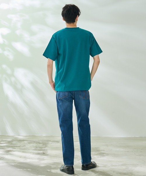 Arnold Palmer（アーノルドパーマー）の「ドッグモチーフ シェア Tシャツ（Tシャツ/カットソー・レディース・ホワイト/グリーン/ブラック・XS/S/M/L/LL）」の14枚目の写真