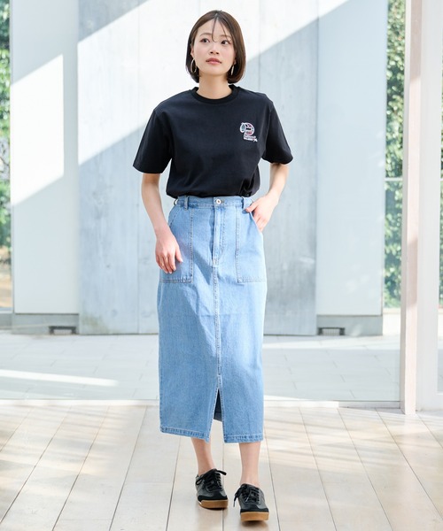 Arnold Palmer（アーノルドパーマー）の「ドッグモチーフ シェア Tシャツ（Tシャツ/カットソー・レディース・ホワイト/グリーン/ブラック・XS/S/M/L/LL）」の9枚目の写真