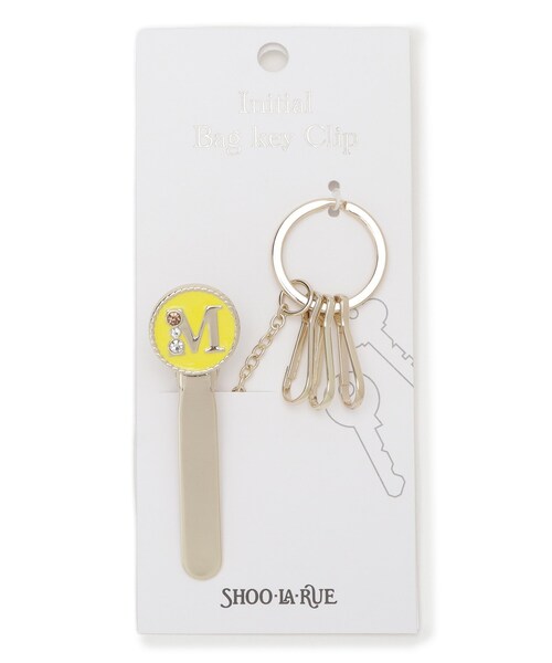 Luuちゃん キープ イニシャル】バッグキークリップ（チャーム）｜SHOO・LA・RUE