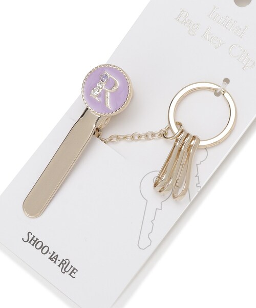 イニシャル】バッグキークリップ（チャーム）｜SHOO・LA・RUE