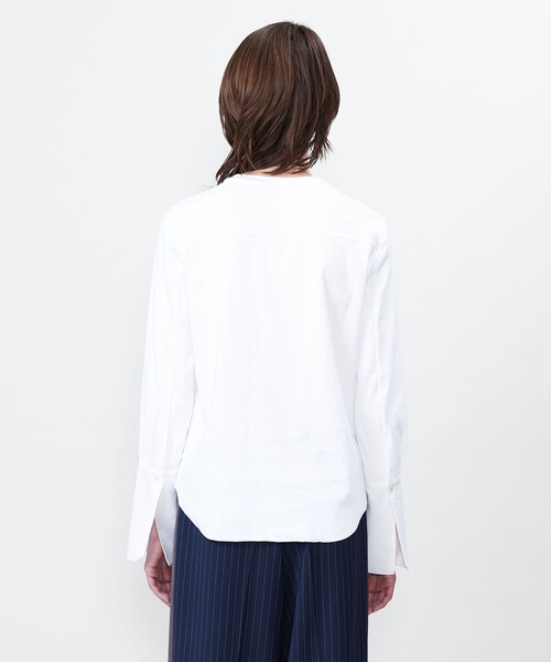セール】＜ASTRAET＞リブ コンビ クルーネックカットソー（T