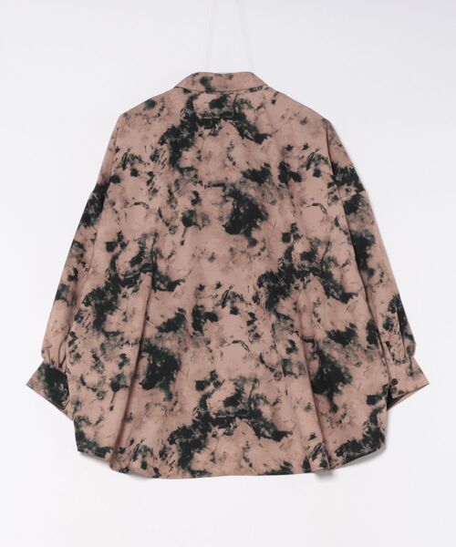 GORGE(ゴージ)の「《タンク付き2点セット×モヤ柄》レディース シャツ セットアイテム 羽織り トレンド 春夏秋(シャツ/ブラウス・レディース・ブラック/ブラウン・F)」の12枚目の写真