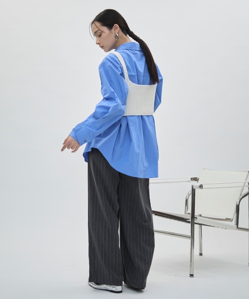 THE GREAT DRESSING ショートビスチェ セール】フロント釦ショートビスチェ（ベスト）｜DFFUR
