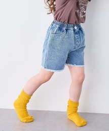 Piet | 【綿100%】裾フリンジ デニム ショートパンツ(その他パンツ)