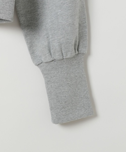 Heather(ヘザー)の「スリットWZIPフーディ 327126(パーカー・レディース・グレー/オートミール/ネイビー・FREE)」の5枚目の写真