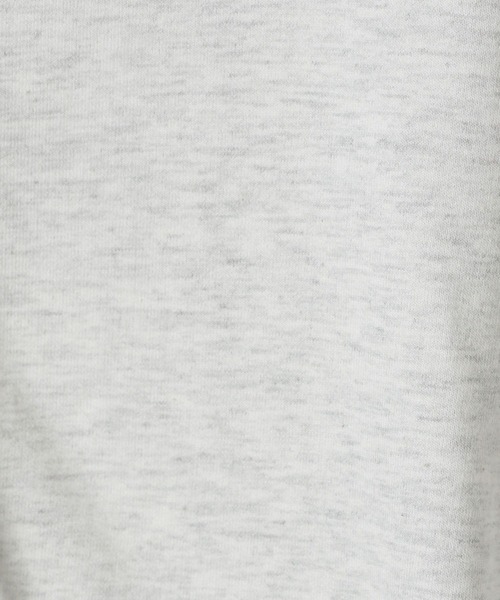 Heather(ヘザー)の「スリットWZIPフーディ 327126(パーカー・レディース・グレー/オートミール/ネイビー・FREE)」の12枚目の写真