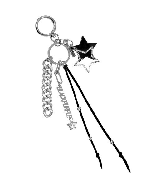 【BLACKPURPLE】25SS★ Wattasiwa Star Keyring セール】Wattasiwa Star Keyring(キーホルダー)|BLACKPURPLE