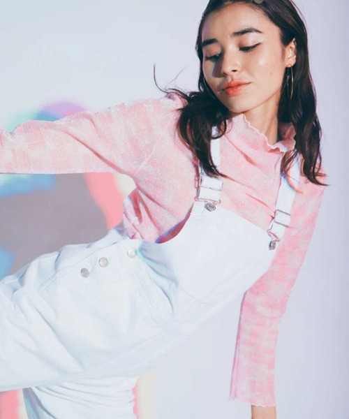 Siblings(シブリングス)の「Long Sleeve(Tシャツ/カットソー・レディース・ブラック/ピンク・SMALL/LARGE)」の2枚目の写真
