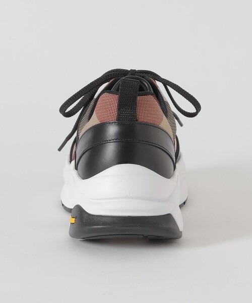 BLACK LABEL CRESTBRIDGE(ブラックレーベル・クレストブリッジ)の「【BLACK.lab】レッドクレストブリッジチェックコンビビブラムスニーカー(スニーカー・メンズ・レッド系その他2・25.0cm/26.0cm/27.0cm)」の3枚目の写真