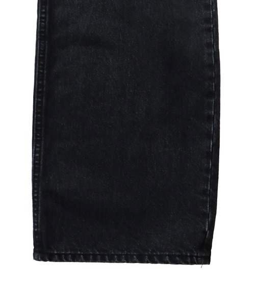 DRESSLAVE（ドレスレイブ）の「over tuck black denim pants(オーバータックブラックデニムパンツ)（デニムパンツ・レディース・ブラック・38）」の11枚目の写真