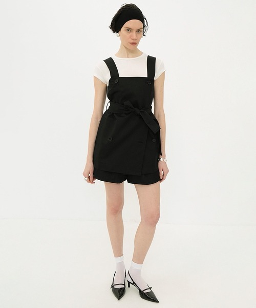CLANE DAD SHORT PANTS ホワイト DAD SHORT PANTS（その他パンツ）｜CLANE（クラネ）のファッション通販