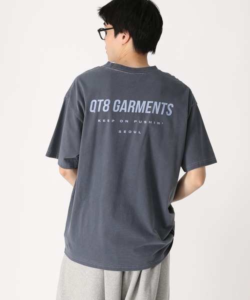 セール】QT8 GARMENTS／Pigment ロゴ T（Tシャツ/カットソー