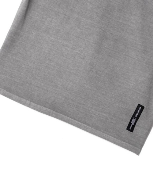 QT8（キューティーエイト）の「QT8 GARMENTS／Pigment ロゴ T（Tシャツ/カットソー・メンズ・グレー/ネイビー/チャコール・MEDIUM/LARGE）」の5枚目の写真