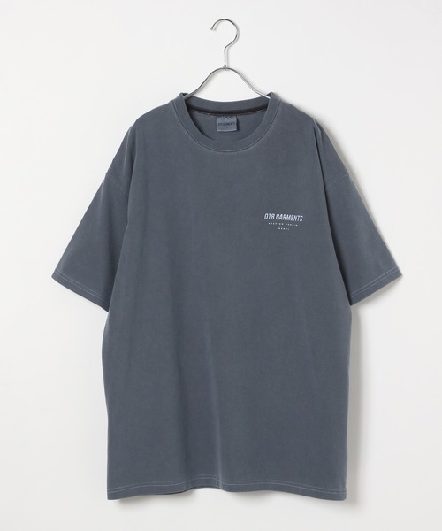 DC ナイロンTシャツ セール】QT8 GARMENTS／Pigment ロゴ T（Tシャツ/カットソー