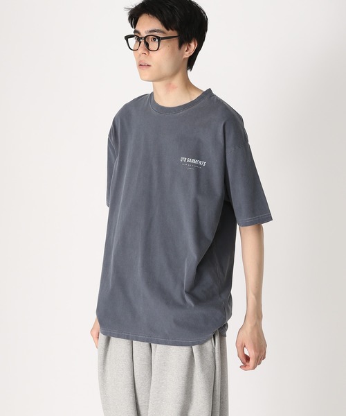 セール】QT8 GARMENTS／Pigment ロゴ T（Tシャツ/カットソー
