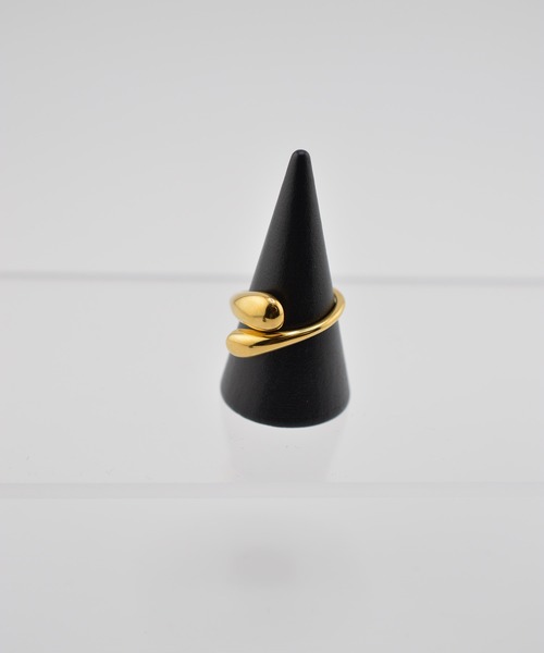 BROTHERHOOD(ブラザーフッド)の「【earyear】Tear Open design peti Volume Ring(リング・レディース・シルバー/ゴールド・MEDIUM/LARGE)」の15枚目の写真