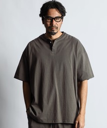 The DUFFER of ST.GEORGE(U_t@[IuZgW[W)8oz HEAVY WEIGHT OVER SIZE HENLEY TEEF8IX wr[EFCg I[o[TCY w[lbNTVc(TVc/Jbg\[)